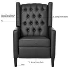 Fauteuil inclinable manuel large - 34,45 x 27,16 x 40,55