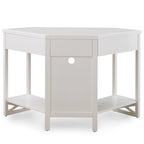 Bureau d'angle style Mission – 7 couleurs, 1 personne, bois massif