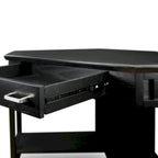 Bureau d'angle style Mission – 7 couleurs, 1 personne, bois massif