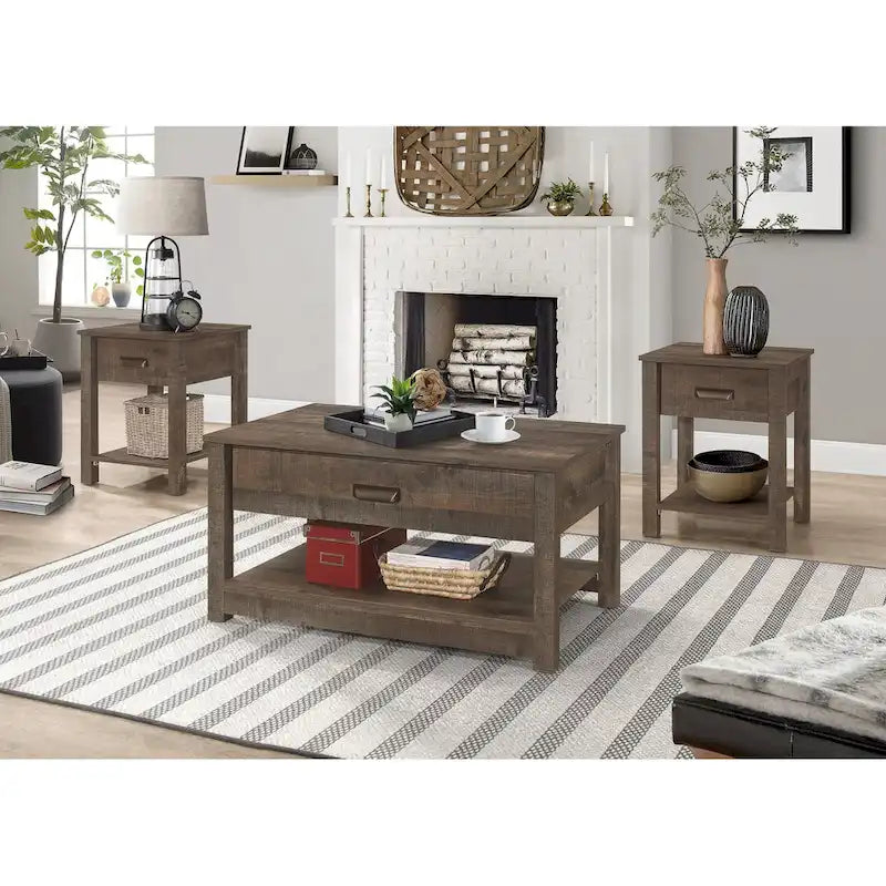 Lot de 3 tables basses Mark