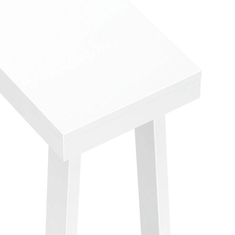 Console classique 36" – Coquillage/Pécan/Noyer/Noir/Blanc/Blond/Blanc côtier | Pin massif