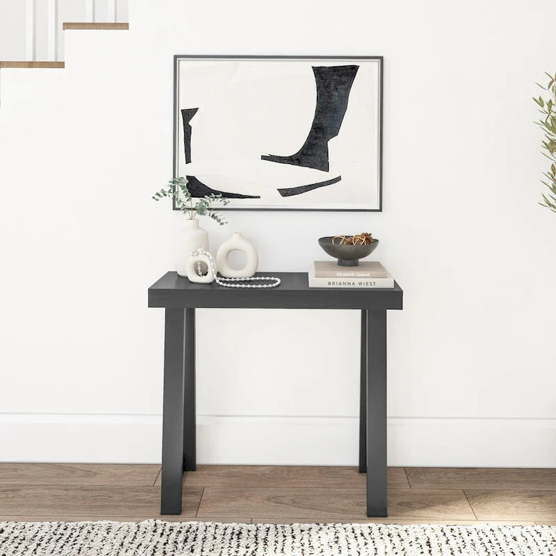 Console classique 36" – Coquillage/Pécan/Noyer/Noir/Blanc/Blond/Blanc côtier | Pin massif