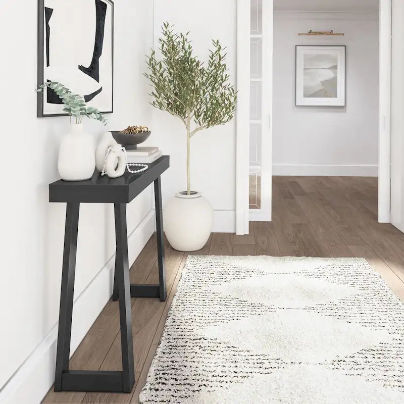 Console classique 36" – Coquillage/Pécan/Noyer/Noir/Blanc/Blond/Blanc côtier | Pin massif