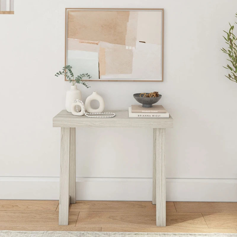 Console classique 36" – Coquillage/Pécan/Noyer/Noir/Blanc/Blond/Blanc côtier | Pin massif