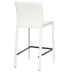 Tabouret de comptoir STAN en cuir moderne