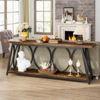 Table console extra longue de 70,9 pouces Table d'appoint de canapé pour salon