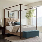 Banc de rangement capitonné Madison Park Sasha Tufted Top