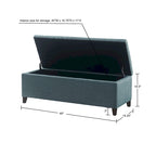 Banc de rangement capitonné Madison Park Sasha Tufted Top