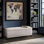 Banc de rangement capitonné Madison Park Sasha Tufted Top