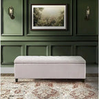 Banc de rangement capitonné Madison Park Sasha Tufted Top