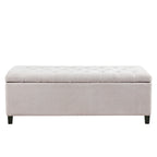 Banc de rangement capitonné Madison Park Sasha Tufted Top