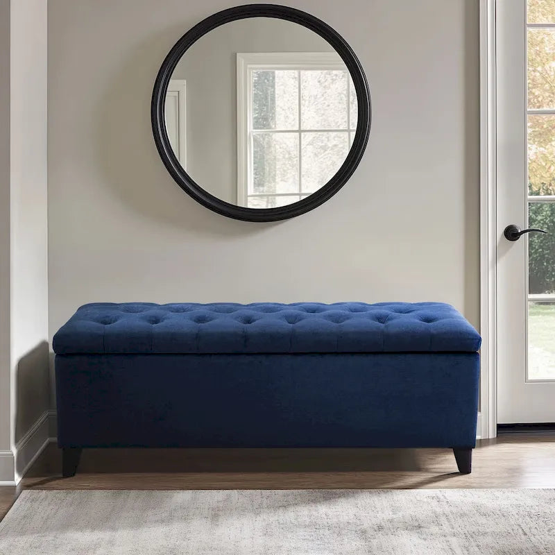 Banc de rangement capitonné Madison Park Sasha Tufted Top