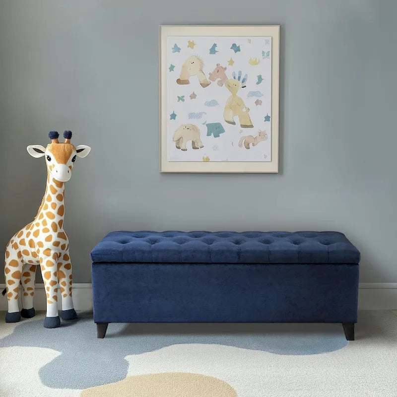 Banc de rangement capitonné Madison Park Sasha Tufted Top