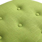 Pouf d'appoint rond rembourré Yolanda 24