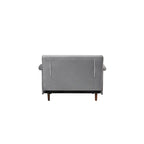 Fauteuil-futon convertible multicolore, 1 place, velours et simili-lin, se transforme en chaise longue ou en lit simple