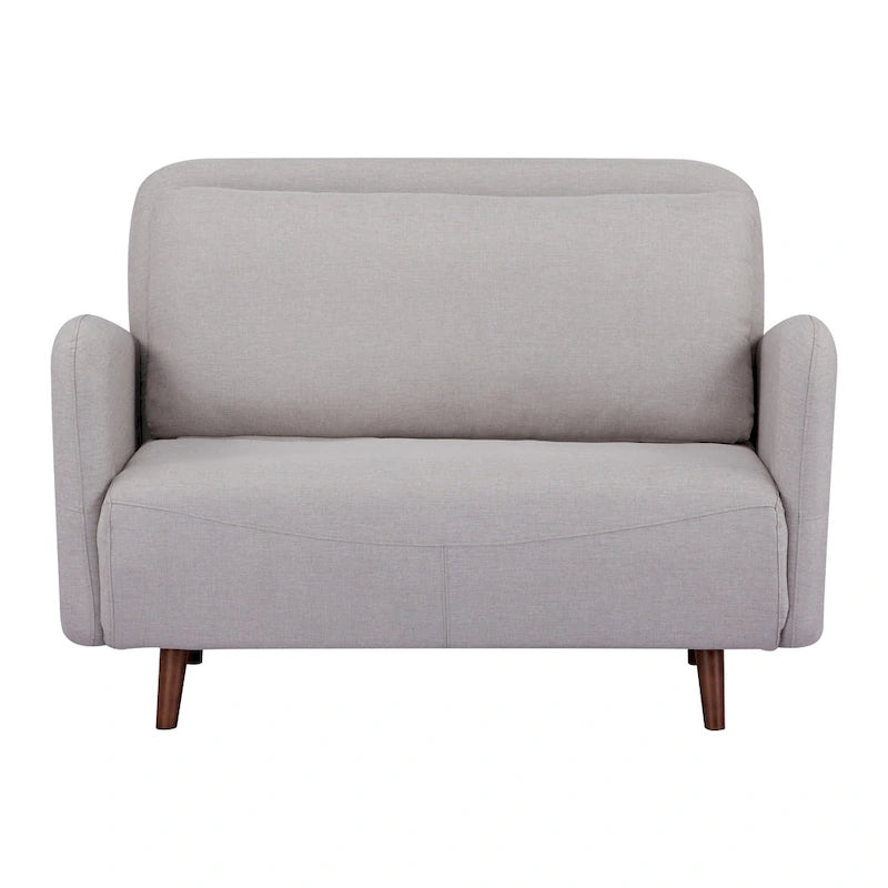 Fauteuil-futon convertible multicolore, 1 place, velours et simili-lin, se transforme en chaise longue ou en lit simple