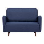 Fauteuil-futon convertible multicolore, 1 place, velours et simili-lin, se transforme en chaise longue ou en lit simple