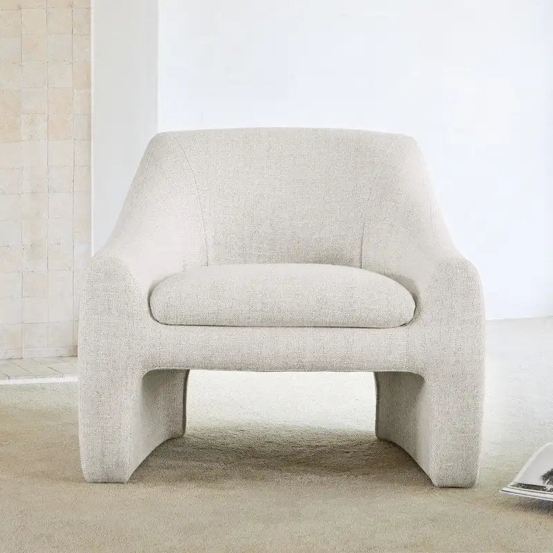 Fauteuil d'appoint surdimensionné Tracy Modern
