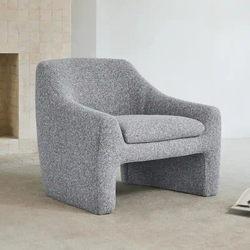 Fauteuil d'appoint surdimensionné Tracy Modern