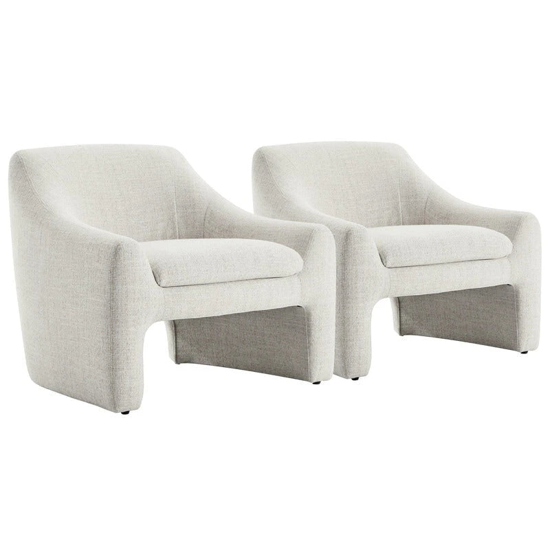 Fauteuil d'appoint surdimensionné Tracy Modern