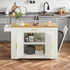 Dessertes de cuisine roulantes avec tiroirs et étagères, disponibles en blanc, gris, noir ou bleu marine – modèle simple