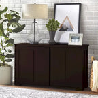 Buffet bas coulissant empilable – 7 coloris – Empilable jusqu'à 3 unités