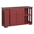 Buffet bas coulissant empilable – 7 coloris – Empilable jusqu'à 3 unités