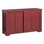 Buffet bas coulissant empilable – 7 coloris – Empilable jusqu'à 3 unités
