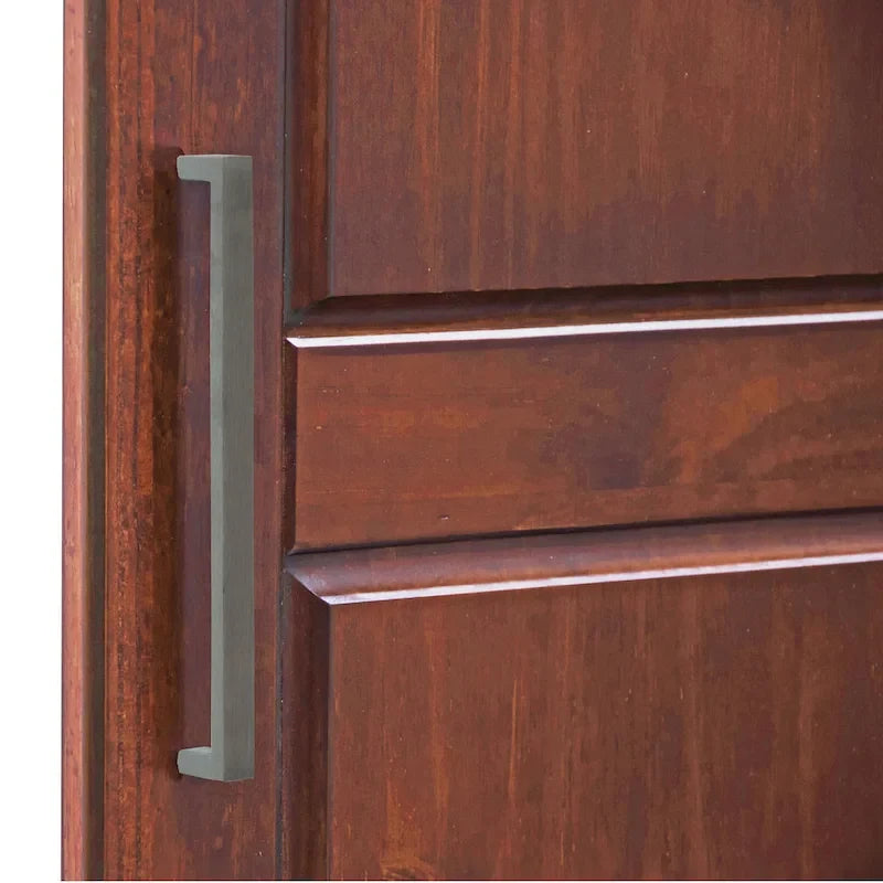 Armoire 3 portes en bois massif – Blanc/Moka/Gris/Java/Noir/Acajou, porte pleine ou miroir, utilisateur unique