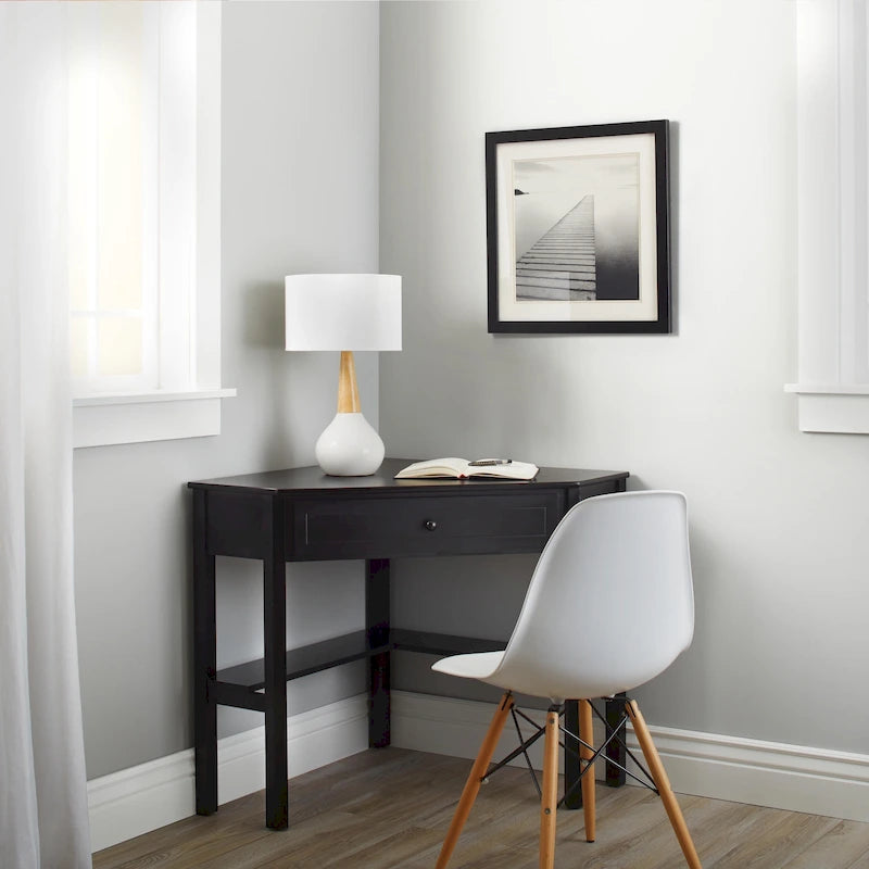 Bureau d'angle pour ordinateur – Bois et MDF, simple, 4 coloris