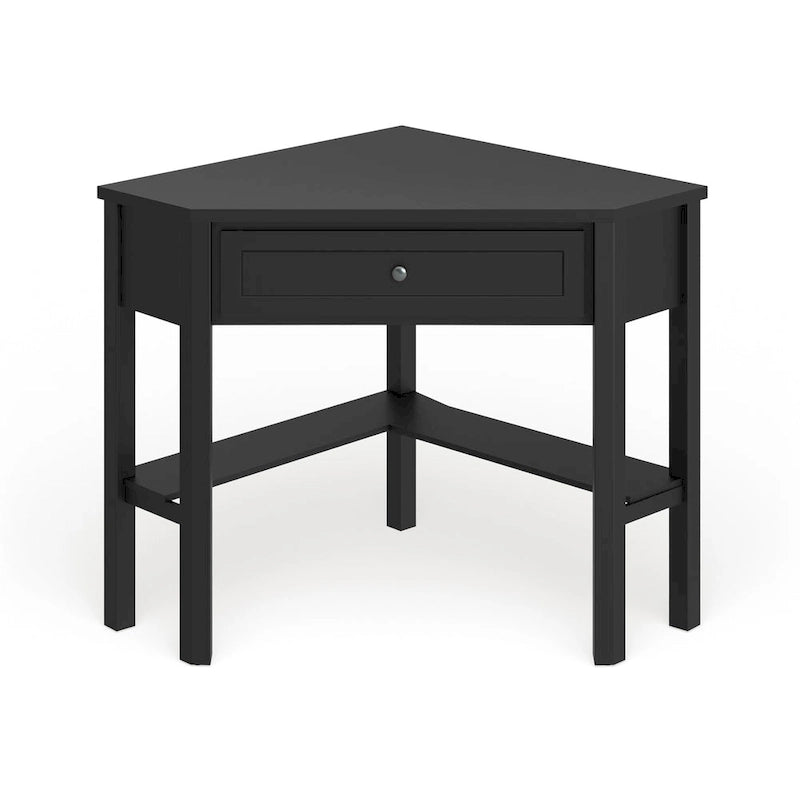 Bureau d'angle pour ordinateur – Bois et MDF, simple, 4 coloris