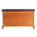 Banc de rangement tressé avec siège en lin et paniers, 34 larg. x 16 prof. x 20 haut., 1 place – cerise/gris/marron/blanc/noir