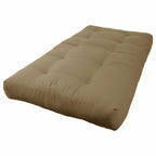 Matelas de futon en sergé de 8 pouces d'épaisseur (simple, double ou grand)