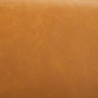 Fauteuil d'appoint en tissu couleur caramel, cadre en bois massif, un seul siège, 71 cm (L) x 84 cm (P) x 86 cm (H)