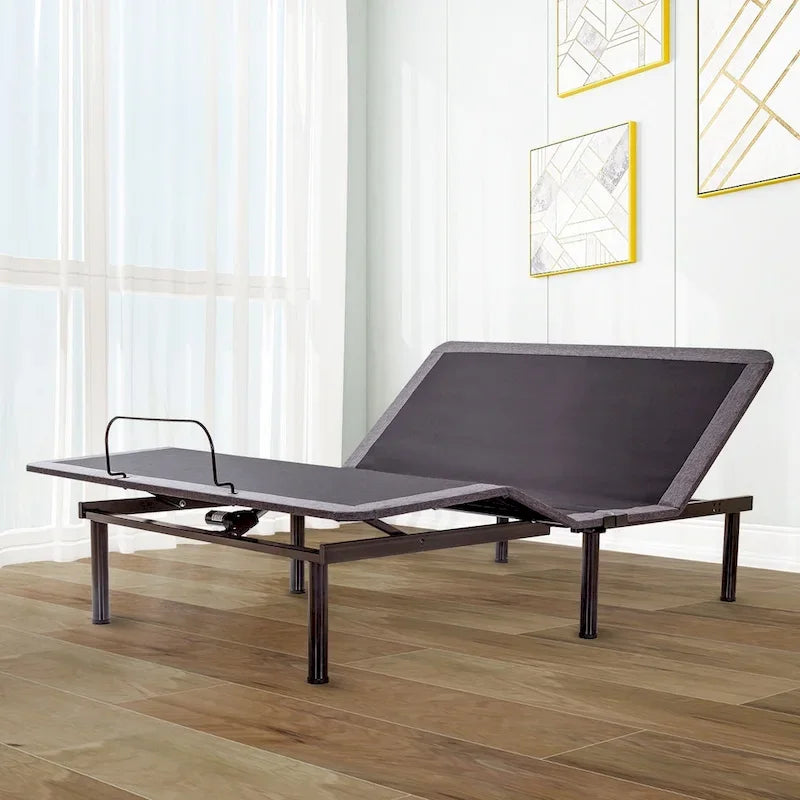 Sommier articulé, Inclinaison tête et pieds, Télécommande sans fil, Sommier réglable Zéro Gravité