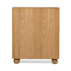 Commode en chêne naturel moderne Modrest Winters