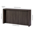 Console rectangulaire large Piedmont 56 - 55,75 de large