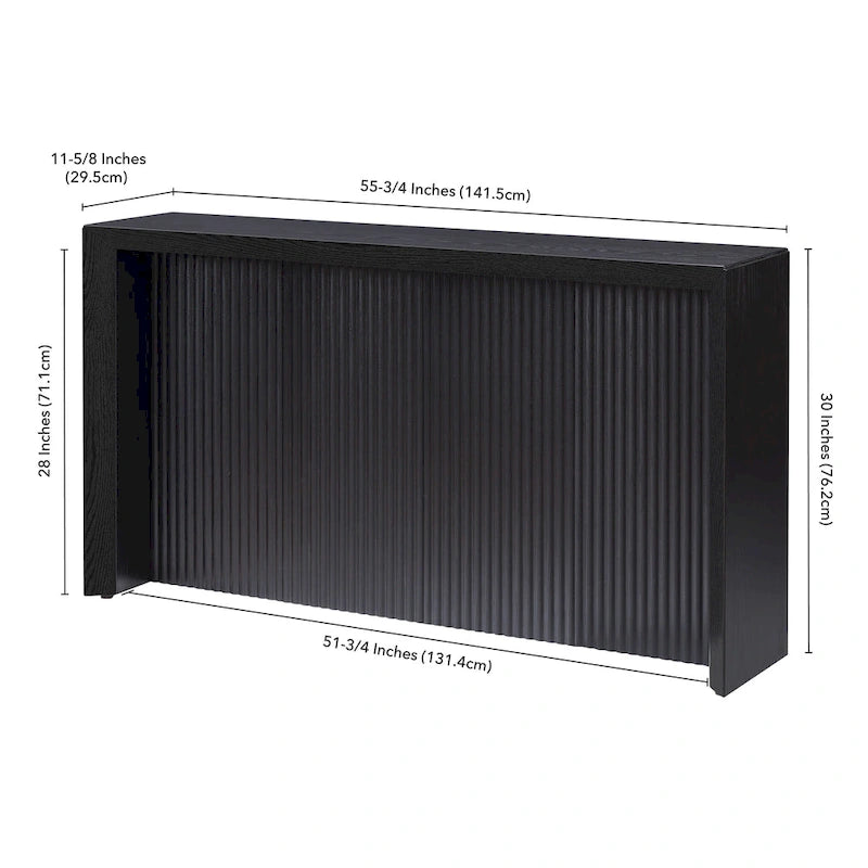 Console rectangulaire large Piedmont 56 - 55,75 de large