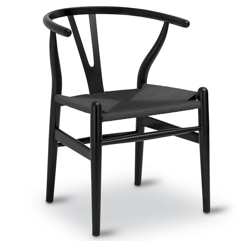Fauteuil d'appoint en corde tressée – Structure en bois massif, lot de 2