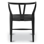 Fauteuil d'appoint en corde tressée – Structure en bois massif, lot de 2