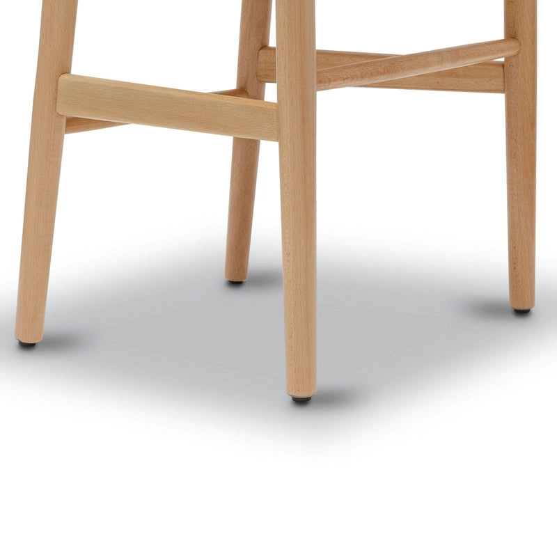 Fauteuil d'appoint en corde tressée – Structure en bois massif, lot de 2