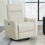 Fauteuil d'allaitement inclinable, pivotant et berçant Merlin Power