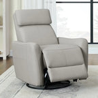 Fauteuil d'allaitement inclinable, pivotant et berçant Merlin Power