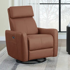 Fauteuil d'allaitement inclinable, pivotant et berçant Merlin Power