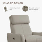 Fauteuil d'allaitement inclinable, pivotant et berçant Merlin Power