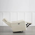 Fauteuil d'allaitement inclinable, pivotant et berçant Merlin Power