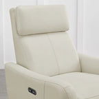 Fauteuil d'allaitement inclinable, pivotant et berçant Merlin Power