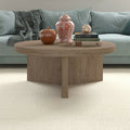 Table basse ronde large Holm de 36 po – 36 po de large