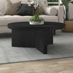 Table basse ronde large Holm de 36 po – 36 po de large