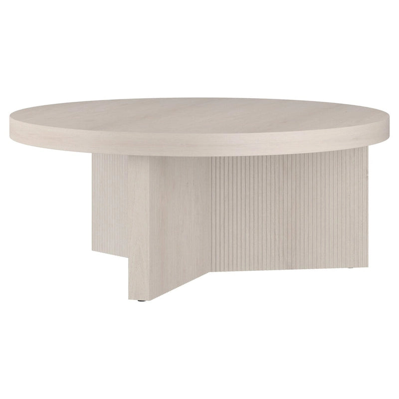 Table basse ronde large Holm de 36 po – 36 po de large